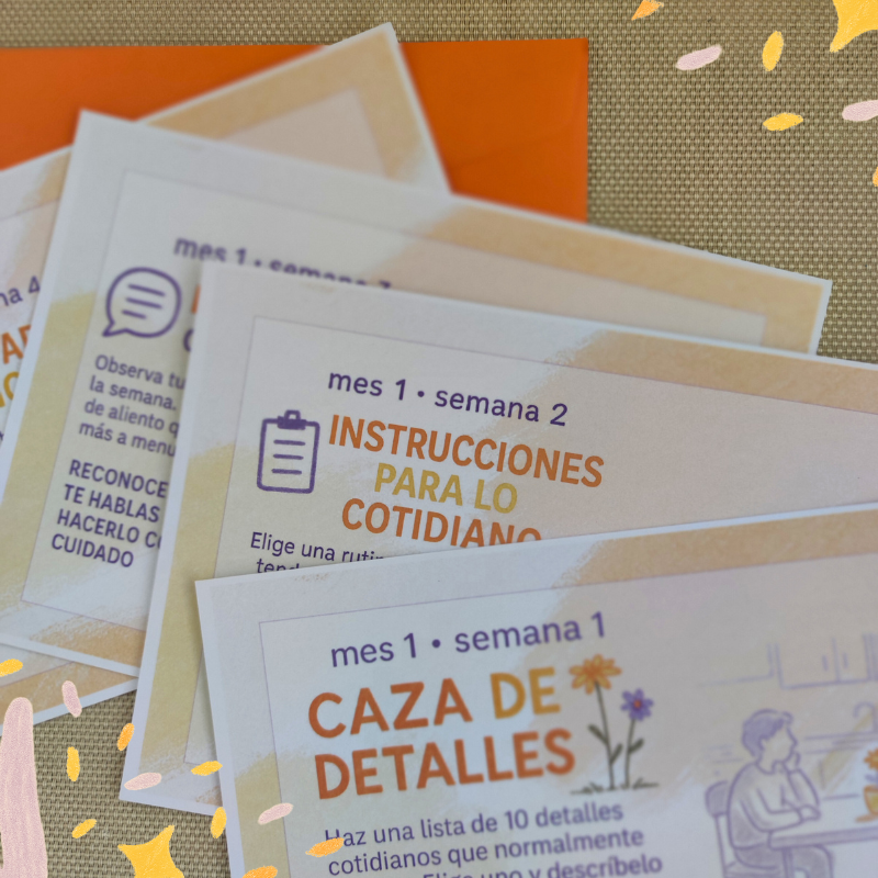 Kit de ESCRITURA creativa para conectar con lo cotidiano - Imagen 4